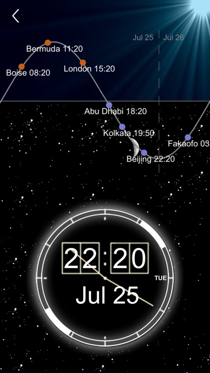 World Clock - Time Zone Wheel screenshot-3