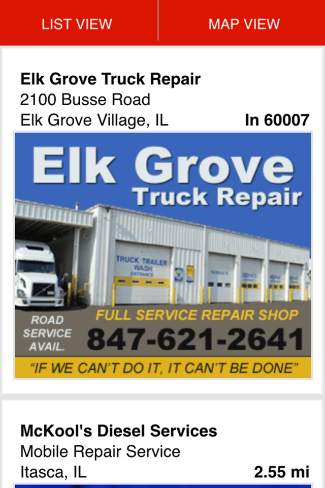 Find Truck Service & Stops screenshot 2