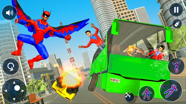 Super Hero Rescue:Spider Games