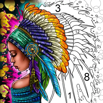 Adult Coloring Paint by Number Читы