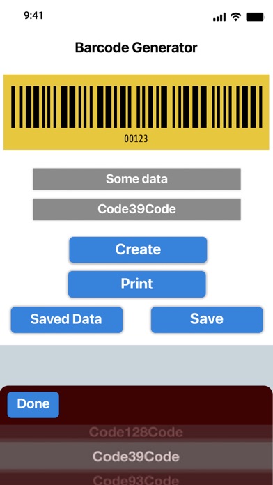 Barcode scanner, generator screenshot 2