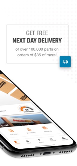 AutoZone app screenshot