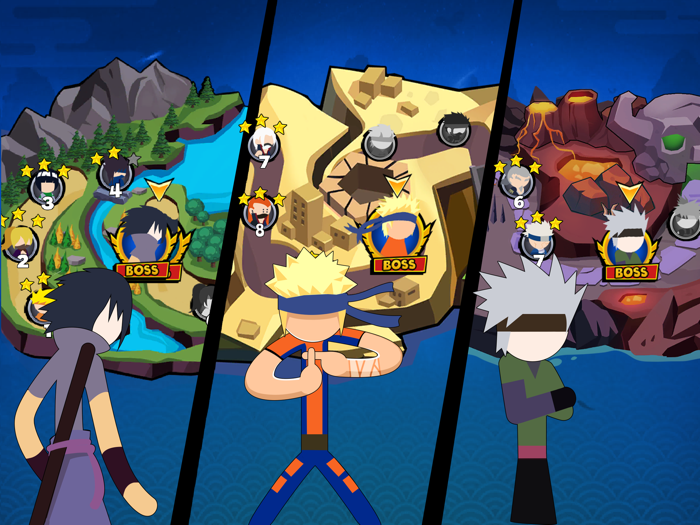 Stickman Warriors  3v3 Brawl