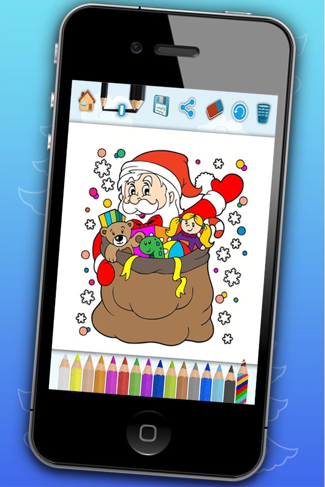 Christmas drawings to paint screenshot 4