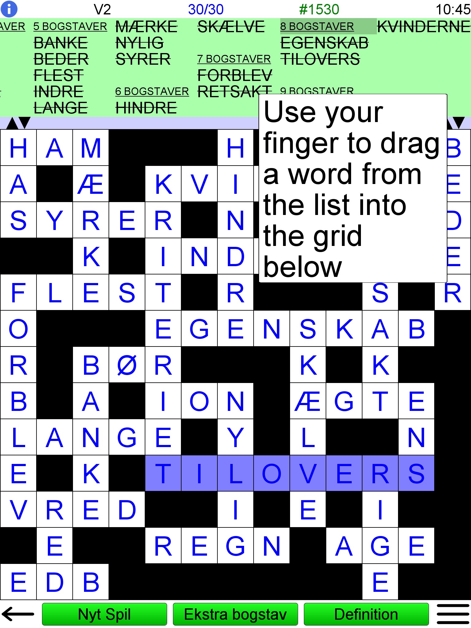 Word Fit Puzzle screenshot 2