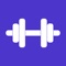 The app allows you to create a workout plan routine with more than 100 exercises