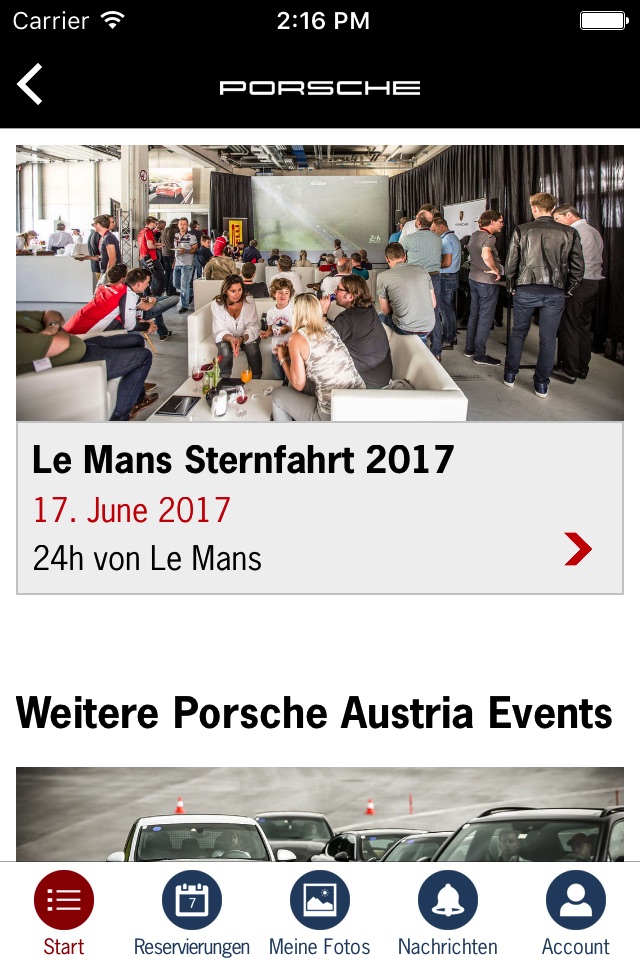 Porsche Austria screenshot 2
