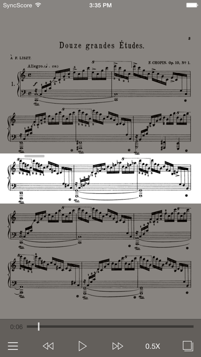 Chopin Études - SyncScore