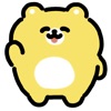 smile bear sticker