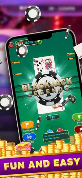 Game screenshot Blackjack 21: Lucky Poker hack