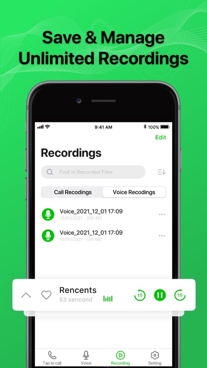 Phone Call Recorder-Recording screenshot-5