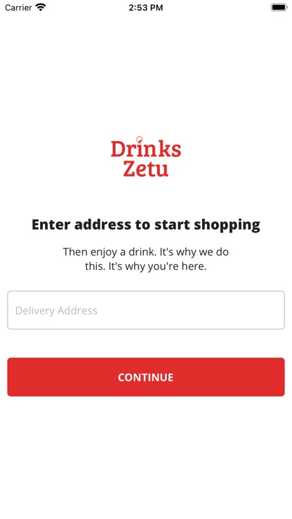 Drinks Zetu: Alcohol delivery