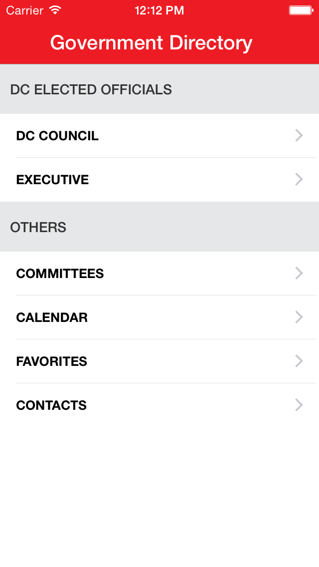 VZ D.C. Government Directory