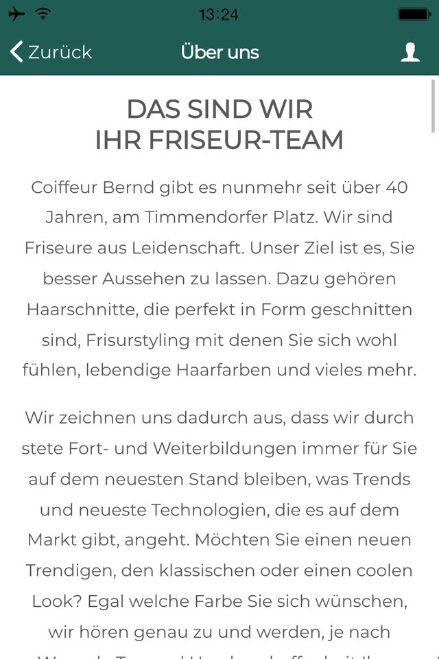 Coiffeur Bernd GmbH screenshot 3
