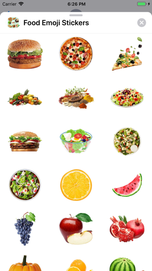 Food Emoji Stickers(圖2)-速報App