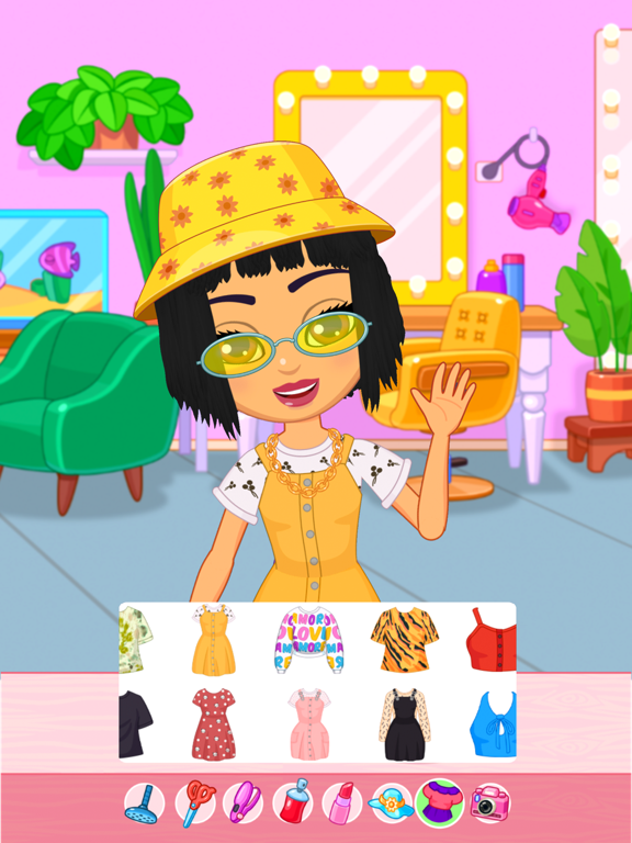 Hair salon, мakeup, dress up screenshot 2