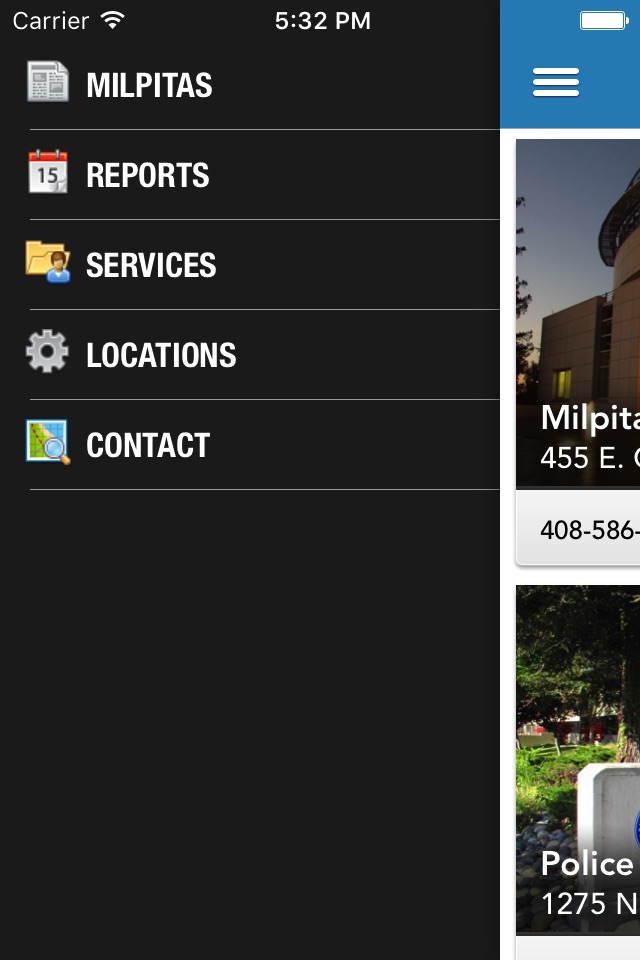 MyMilpitas screenshot 2