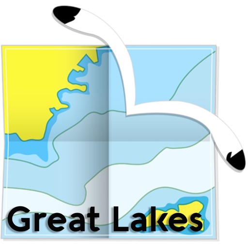 Great Lakes HD Nautical Charts iOS App