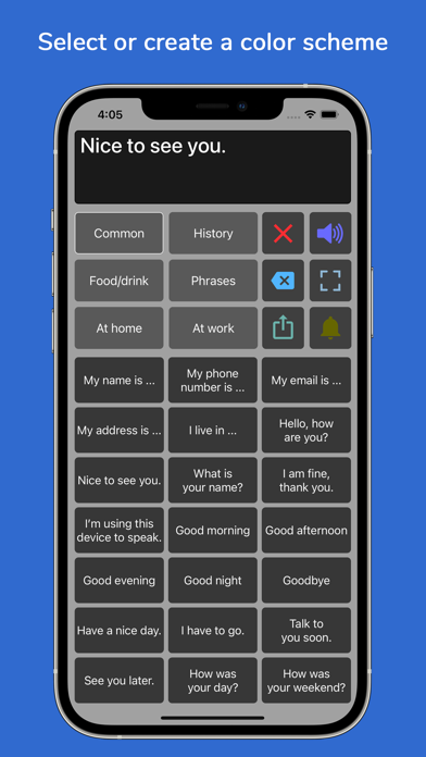 Speech Assistant AAC screenshot 2