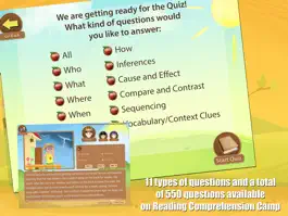 Game screenshot Reading Comprehension Camp hack