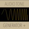 "Audio Tone Generator Plus" is a new integrated sound signal generator application that produces a variety of audio test tones