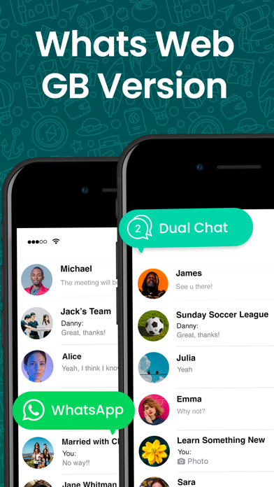 Messenger Duo for WhatsApp screenshot 2