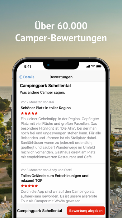 ADAC Camping / Stellplatz 2022 app screenshot 4 by ADAC Camping GmbH - appdatabase.net