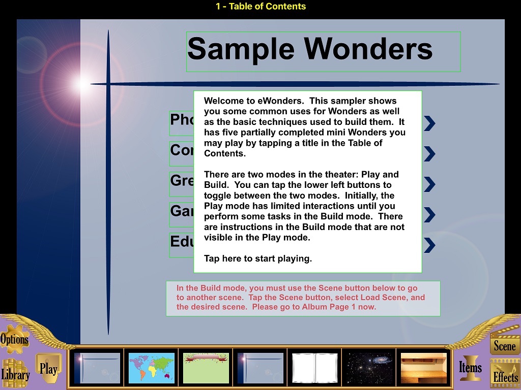 e-Wonders screenshot 2