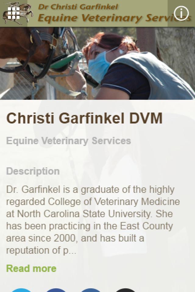 Christi Garfinkel DVM screenshot 2