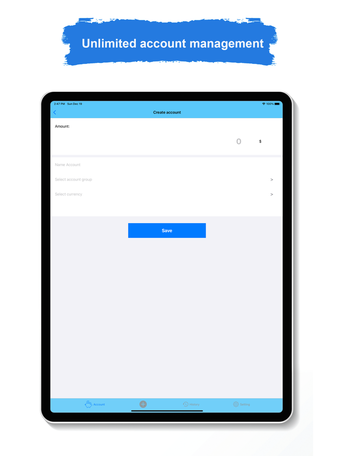 Money Manager Expense - Budget