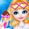 There is a beautiful ice cream princess in our brand new game