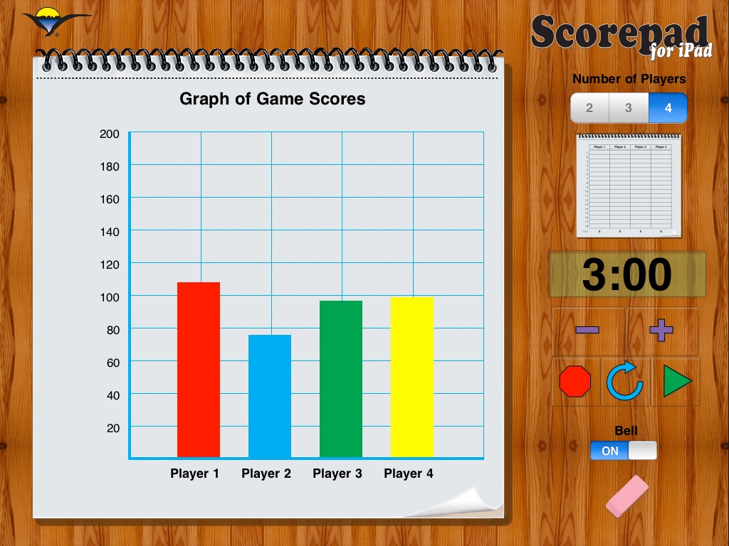 Scorepad for iPad screenshot 2