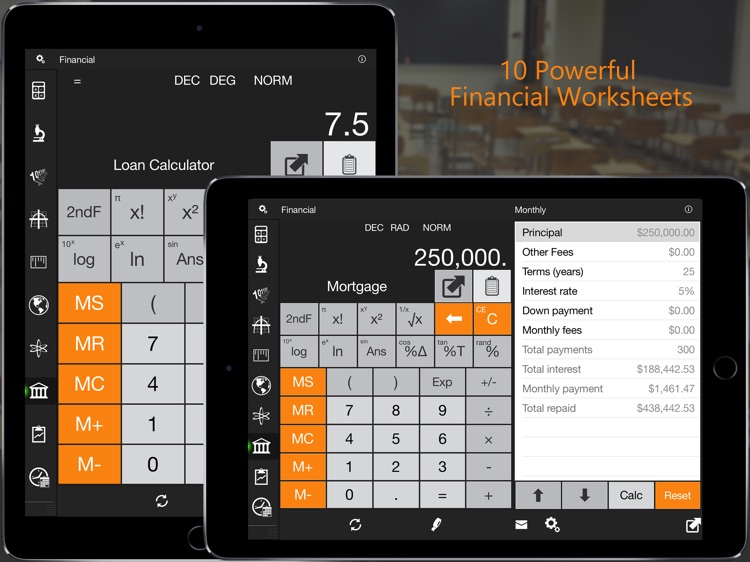 Calc Pro HD – iPad Calculator