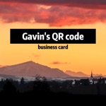 Gavins QR code business card