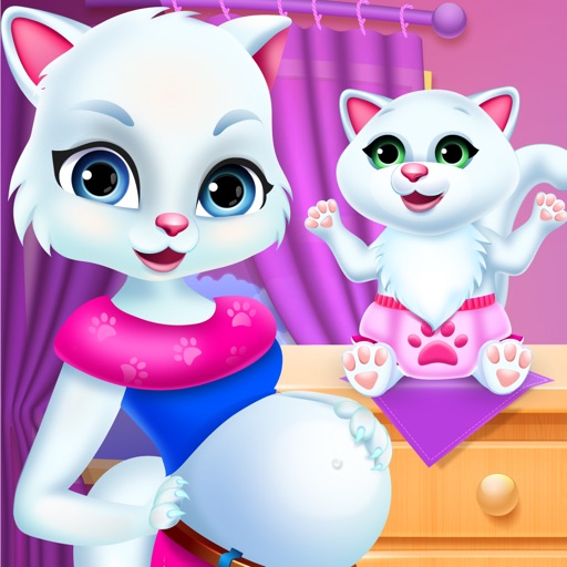 New Baby Pet Kitten Cat Games iOS App