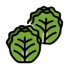 Brussel Sprout Stickers