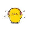 Chick JP Animation Sticker 2