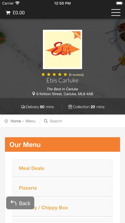 Ebis Takeaway Carluke screenshot-3