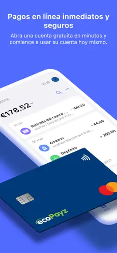 Captura 1 ecoPayz – Pagos en línea iphone