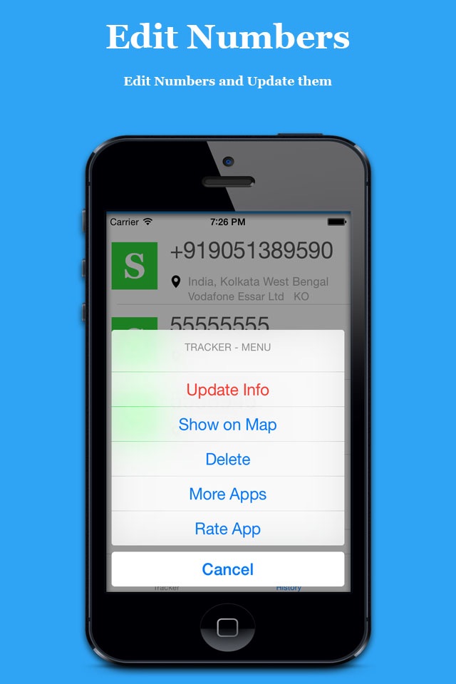 Number location tracker lookup screenshot 4