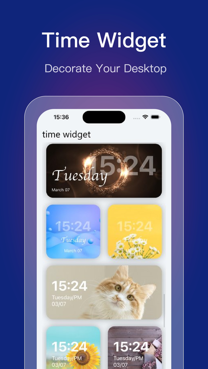 Top Widgets • Icon Theme Clock