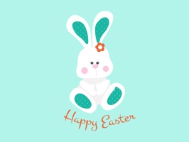 Easter Cute Bunny