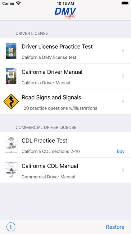 California DMV Test Prep screenshot-0