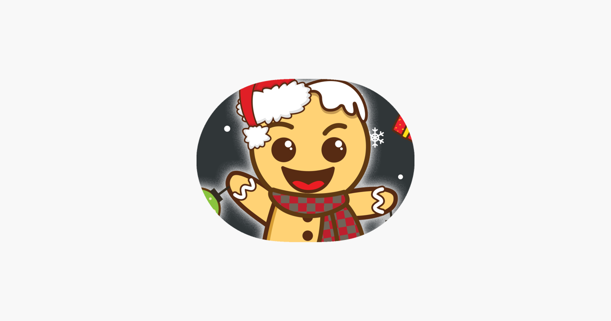 ‎Gingerbread Man Emoji Stickers on the App Store