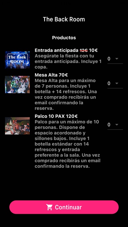 Saleo - Reservas en Discotecas screenshot-8