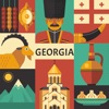 Icon Georgia Travel Guide .