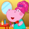 Hair Salon Hippo Fun Game