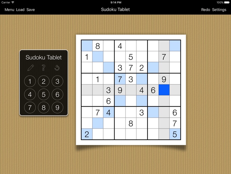 Sudoku Tablet