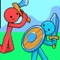 Stickman Clans - a new fun and addictive real-time strategy game with famous stickman heroes