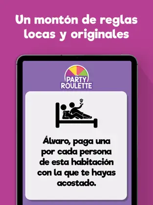 Captura 5 ¡Party Ruleta! Juego en grupo iphone